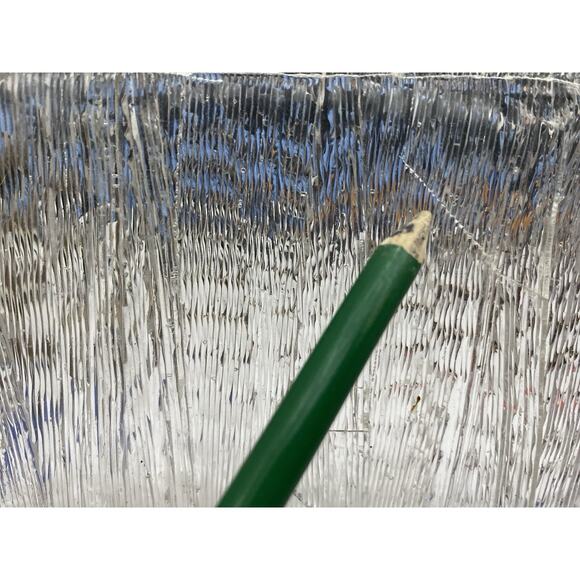 Vintage Caddy Basket Mid Century Modern Clear Acrylic Lucite w/Handle 10.5" L - Picture 4 of 4